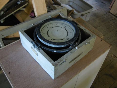 1942 Navy compass restoration